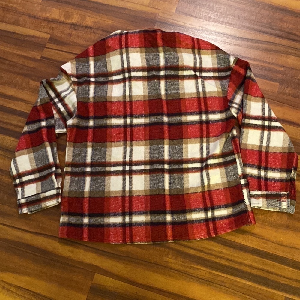 CY Fashion Flannel Shacket 1XL EUC - Picture 3 of 5